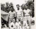Fred's fellow B-17  NCOs. Crew Members: L- R Front - Blair, Griffiths, Back- Conley, Commerford, Clardy